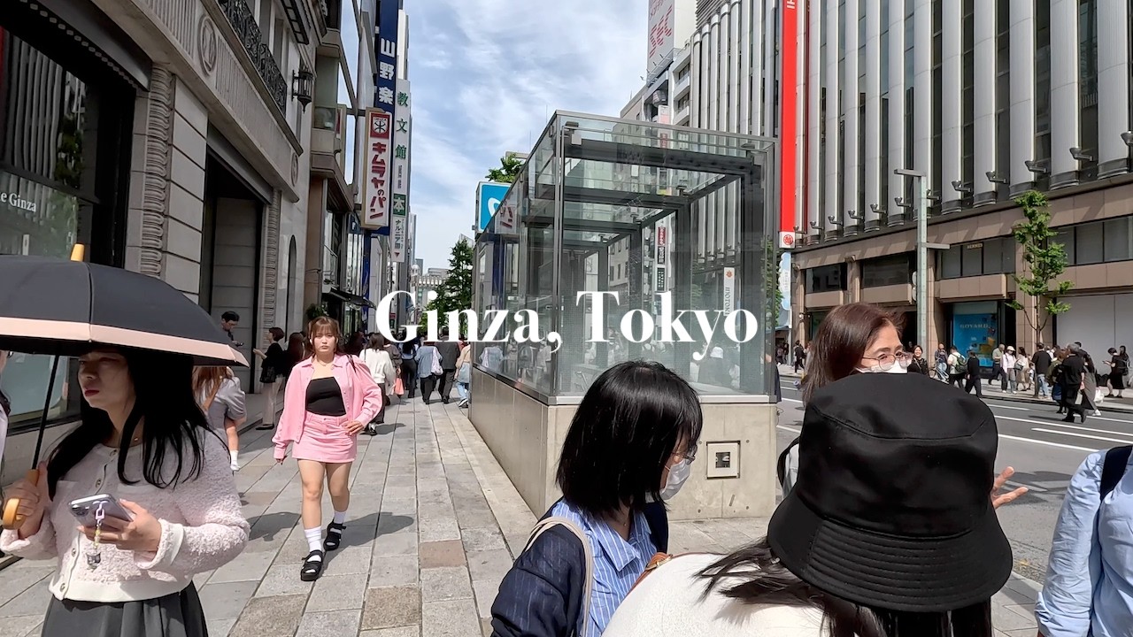 Tokyo’s Luxury Street 🇯🇵 | Ginza Walking Tour