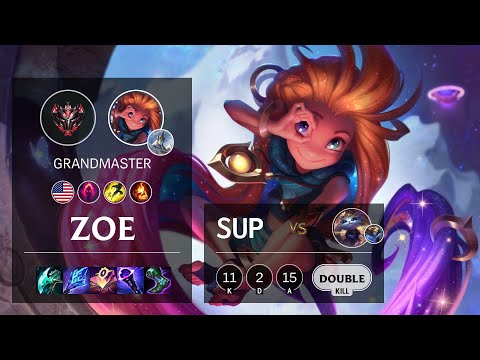 Zoe Support vs Yuumi - NA Grandmaster Patch 11.5