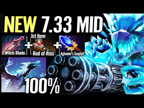 How SUMAIL plays the new Winter Wyvern MID with Rod of Atos + Witch Blade