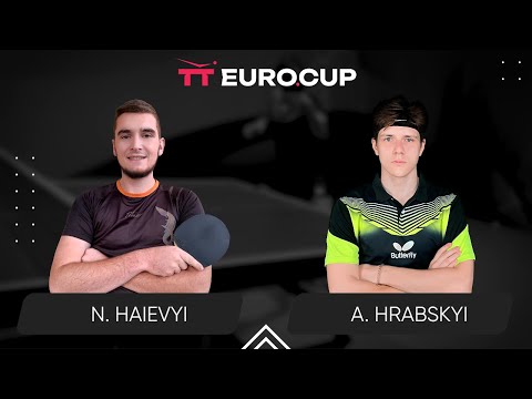 18:50 Nazarii Haievyi - Andrii Hrabskyi 04.11.2023 TT Euro.Cup Ukraine Master. Table 3