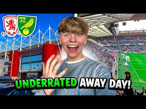 I visited the MOST UNDERRATED AWAY DAY in England 🏴󠁧󠁢󠁥󠁮󠁧󠁿 - Middlesbrough FC vs Norwich City