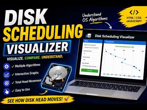Disk Scheduling Algorithm Visualizer