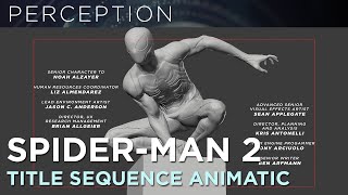 Marvel's Spider-Man 2: End Title Sequence Animatic