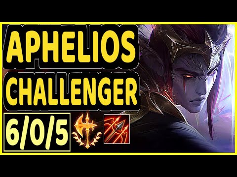 KEITH (APHELIOS) - 6/0/5 KDA CHALLENGER GAMEPLAY - NA