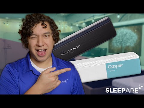 Which is "MOST COMFORTABLE" Mattress of 2025? Casper Snow VS Helix Midnight Luxe Review & Comparison