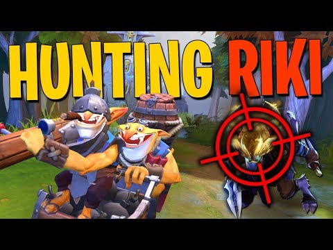 Techies Hunts Riki - DotA 2