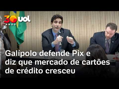 Galípolo diz que ataques dos EUA ao Pix são ‘desculpas’ para criar ‘lógica’ ao tarifaço