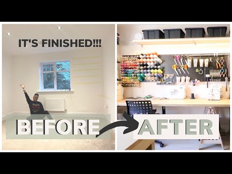 IT'S FINISHED! MY SEWING ROOM TOUR!!! PT.3 (FINALLY)
