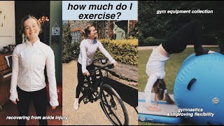 my fitness routine (+ gym equipment & activewear collection)