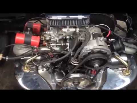 Motor VW carburador 40/44 Empi HP MX central de dos bocas.