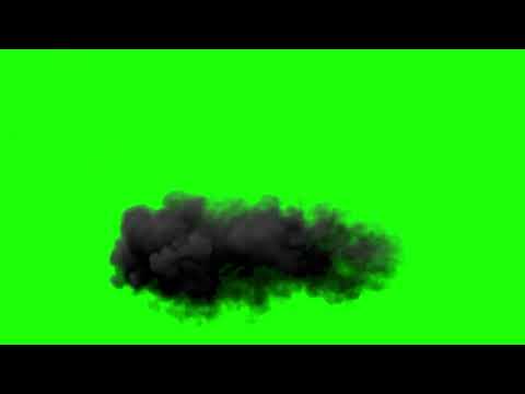Black Smoke Green Screen | Background | Green Screen Template For Free | No Copyright