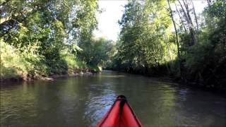 preview picture of video 'Mit dem Kanu auf der Raab  nach Gleisdorf'