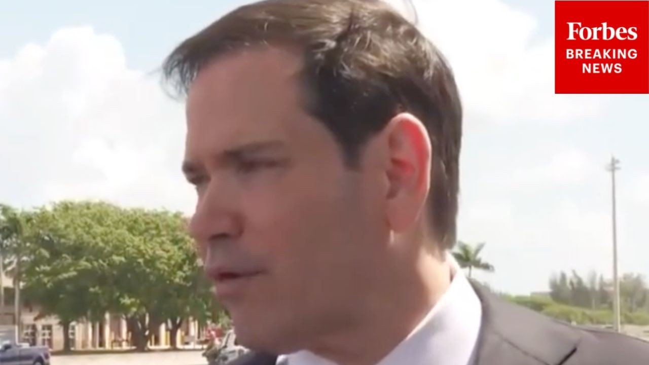 Video | Marco Rubio Asked About Reports U.S. And Iran Have 'Closed Some Gaps' In Talks