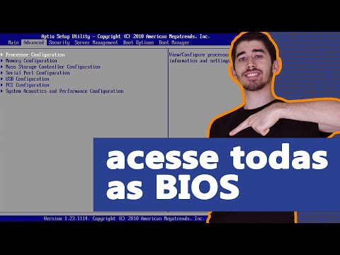 Vídeo: Acessar a BIOS do PC: teclas e dúvidas