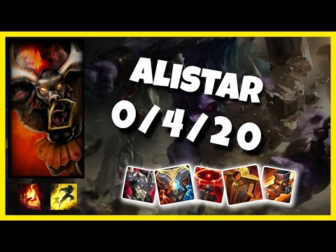 Alistar 11.2 Gameplay Challenger Replay S11 Support (0/4/20) - BR