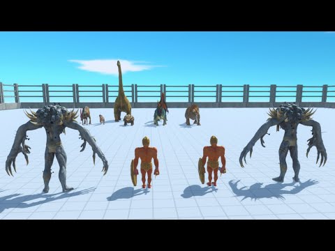 2 Scourge with 2 Achilles vs Faction | Animal Revolt Battle Simulator