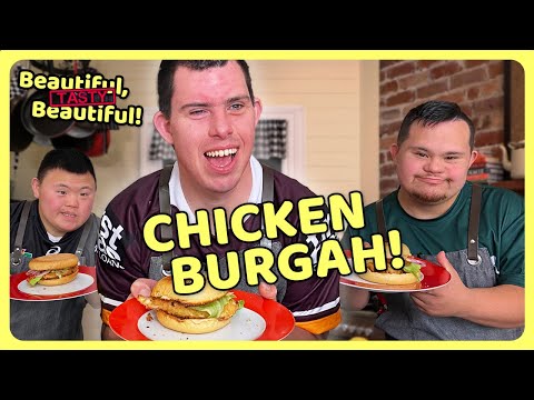 'CHICKEN BURGAH!' ft. Clayton's World | BEAUTIFUL, TASTY, BEAUTIFUL! | EP.14 | Sean and Marley