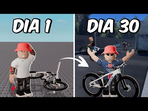 30 DAYS TO CREATE A GREAT BIKE GAME!🔨🚲Roblox Rp