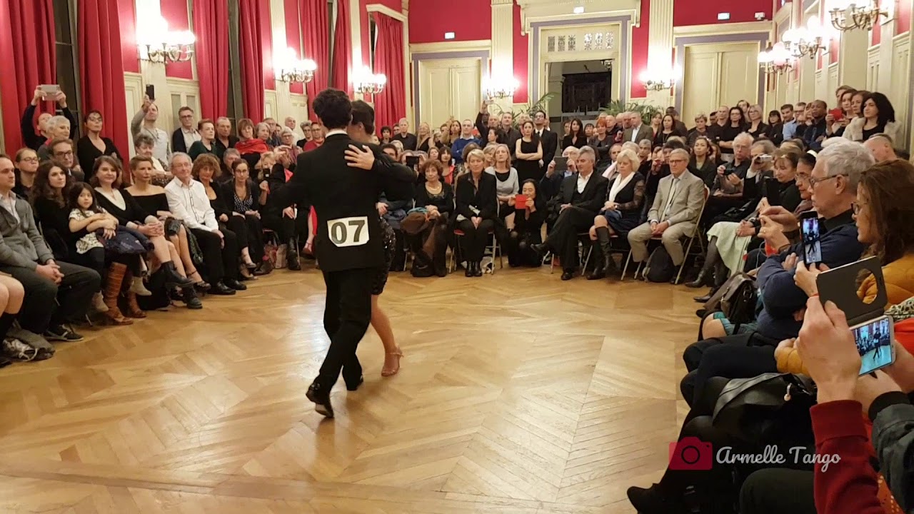 Thomas Cavarlé (Tom Cvl) y Alice Esclasse - Champions de France de Tango - Paris  2018 ❤@ Mairie 16è