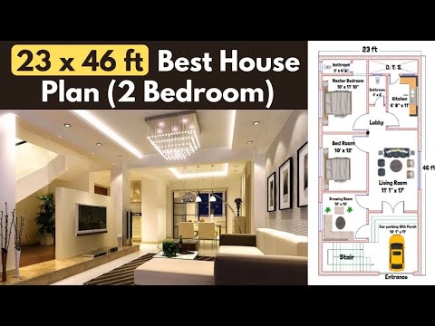 23x46 House Plan | 23x46 Ka Ghar Ka Naksha | 23x46 House Design | 1058 sqft Ghar ka Naksha