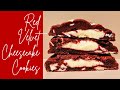 How To Make Chunky Red Velvet Cheesecake Stuffed Cookies NYC Style Recipe