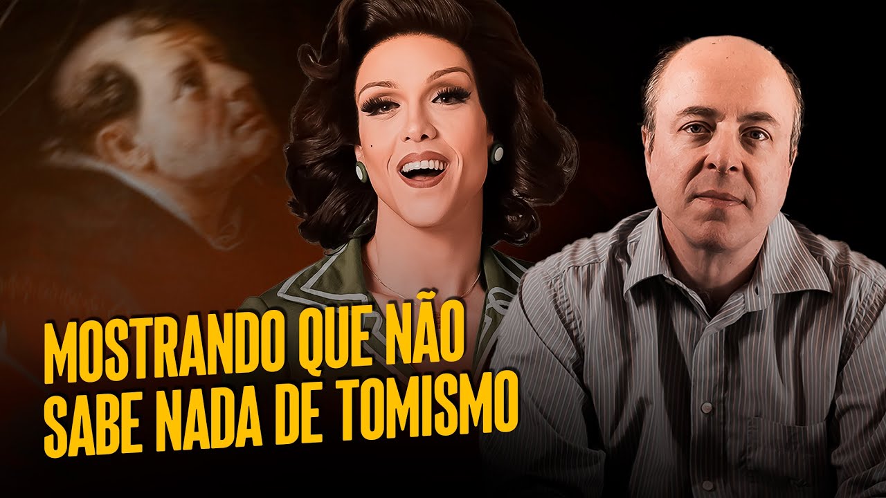 React Tempero Drag criticando Santo Tomás de Aquino