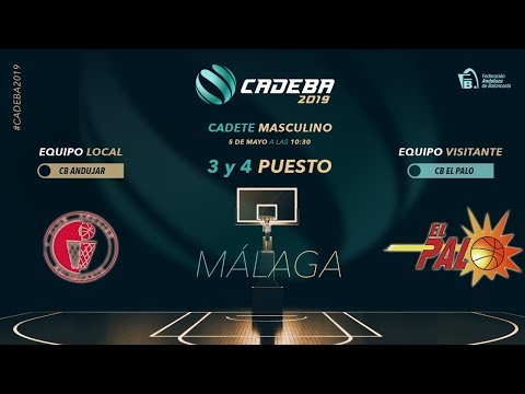 CADEBACADMAS 2019 - 3 y 4 PUESTO - CB ANDUJAR vs CB EL PALO