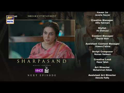 SharPasand Episode 30 | Teaser | ARY Digital Drama