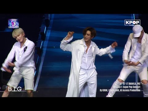 170707 B.I.G 비아이지 – 1.2.3 (원투쓰리) at SUPER POP CONCERT 2017