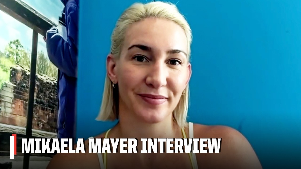 Mikaela Mayer says she's prepped a 'great game plan' for match vs. Chantelle Cameron 😤 | Vibe Check