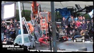 Behind the Scenes - Deapool percute une voiture