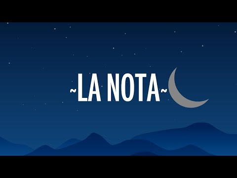 Eix, Mathew, Jey Blessing - La Nota (Lyrics/Letra)