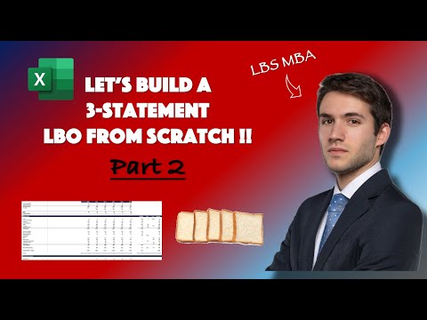 Building a 3-statement LBO model from scratch (Part 2)