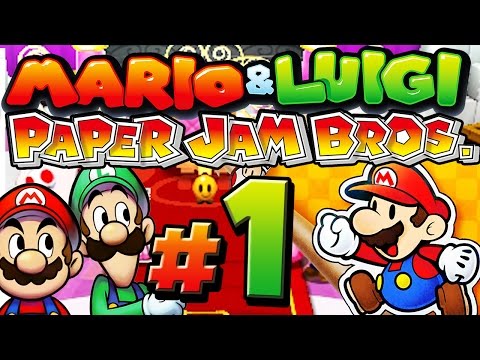 MARIO & LUIGI: PAPER JAM BROS. # 01 📃 Mario & Luigi X Paper Mario!