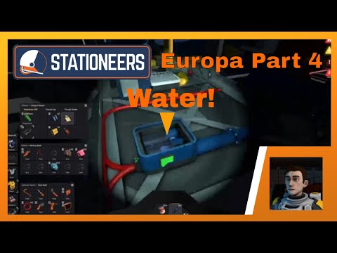 Stationeers Europa Playthrough Part 4: Water!