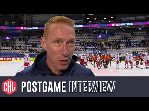 Postgame interviews: Växjö Lakers - Rapperswil-Jona Lakers
