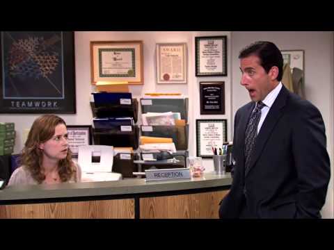 Michael Scott Runs over Merideth