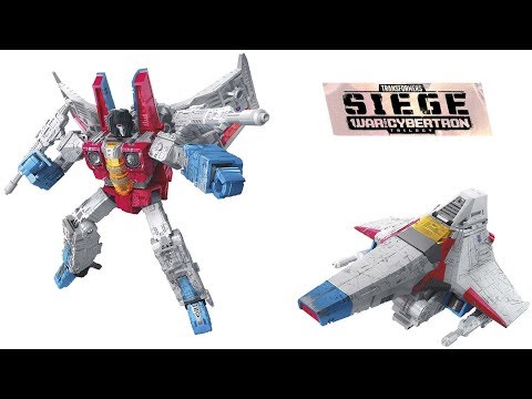 Transformers: War for Cybertron - Siege Voyager Starscream