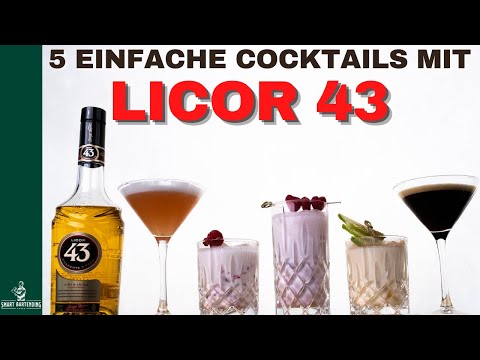 5 cocktails with Licor 43! 🍓 (Quick + Easy)