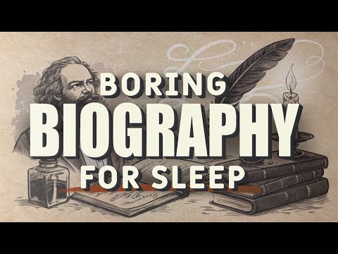 ASMR Biography For Sleep & Rain Ambience [Karl Marx] (8 HOURS)