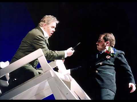 Max in Der Freischütz with tenor Edward Randall and conductor Niksa Bareza