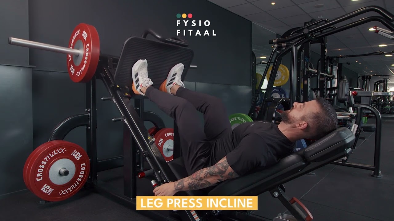 Video thumbnail: Leg press incline — instructievideo