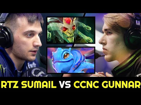 ARTEEZY SUMAIL vs CCNC GUNNAR — 9500 Average MMR Top Rank Game 7.28 Dota 2