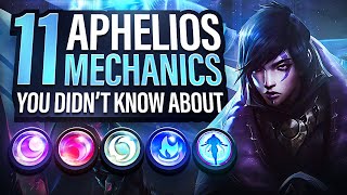 11 Aphelios Mechanics YOU Didn't Know About