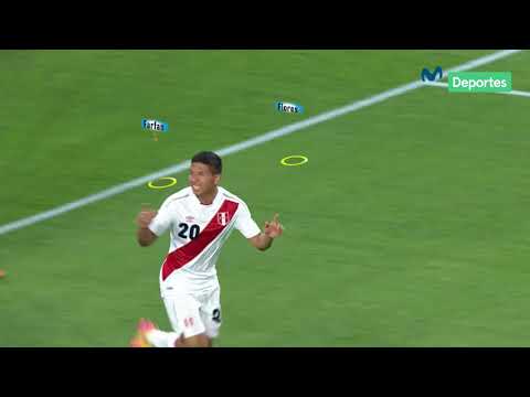 Perú vs. Croacia: el golazo de Edison Flores tras excelente jugada gruapl