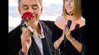 Barbra Streisand &amp; Andrea Bocelli &quot;I Still Can See Your Face&quot; - Барбара Стрейзанд и Андреа Бочелли