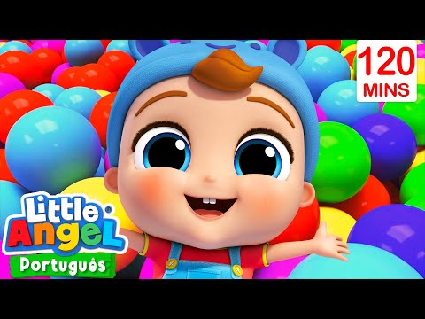 Um Dia no Parquinho com o Joãozinho! | 2 HORAS DE LITTLE ANGEL! | Músicas Infantis em Português