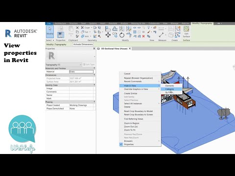View properties in Revit