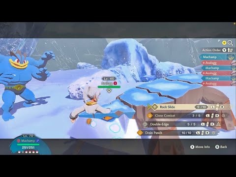 AVALUGG Can’t Find A COMFY Spot To Battle - Pokémon Legends Arceus