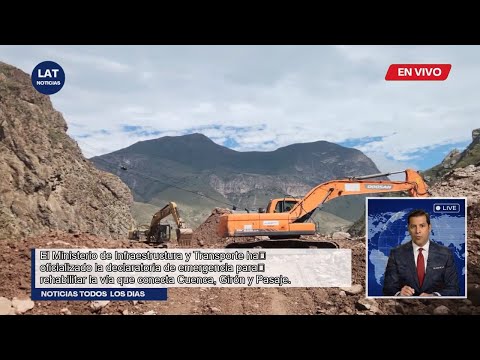 Emergencia Vial: Millonaria Inversión para Rehabilitar la Ruta Cuenca – Girón – Pasaje